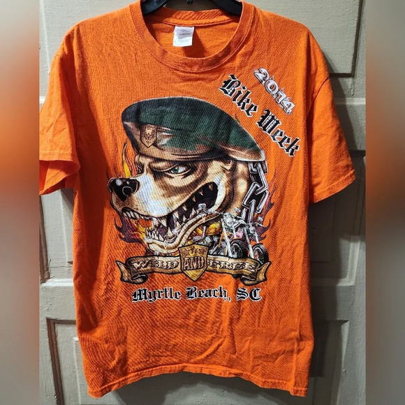 Myrtle Beach, SC 2014 Bike Week Graphic Tshirt - Picture 2 of 3